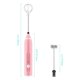 thumbnail image 5 of Billuyoard Batidora automática de huevos Batidor eléctrico USB recargable Leche Café Bebida Agitador Batidor de huevos Espuma Cocina y Comedor rosa Billuyoard HA5622-04B, 5 of 6