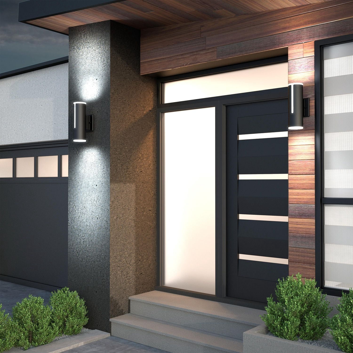 Linea Integrated LED Outdoor Wall Light