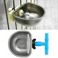 thumbnail image 3 of Bebedero para Conejos Jadeshay 5 Piezas Acero Inoxidable Automático Cuenco con Tetina, 3 of 11