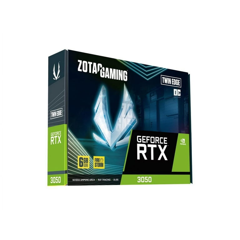 ZOTAC Twin Edge OC RTX 3050 6GB GeForce RTX 3050 Video Card ZT