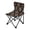 Earthy Tones Rhombus Shape, variant on 600D Oxford Camping Chair Portable Foldable Chair Supports 220 lbs for Picnic, Fishing, Backpacking Abstract Shapes Pattern