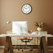 Seiko QXA756KLH Wall Clock, Black