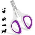 thumbnail image 4 of OneCut Pet Nail Clippers, Update Version Cat & Kitten Claw Nail Clippers for Trimming, Professional Pet Nail Clippers Best for a Cat, Puppy,Rabbit, Kitten & Small Dog,Sharp & Safe (Purple), 4 of 4
