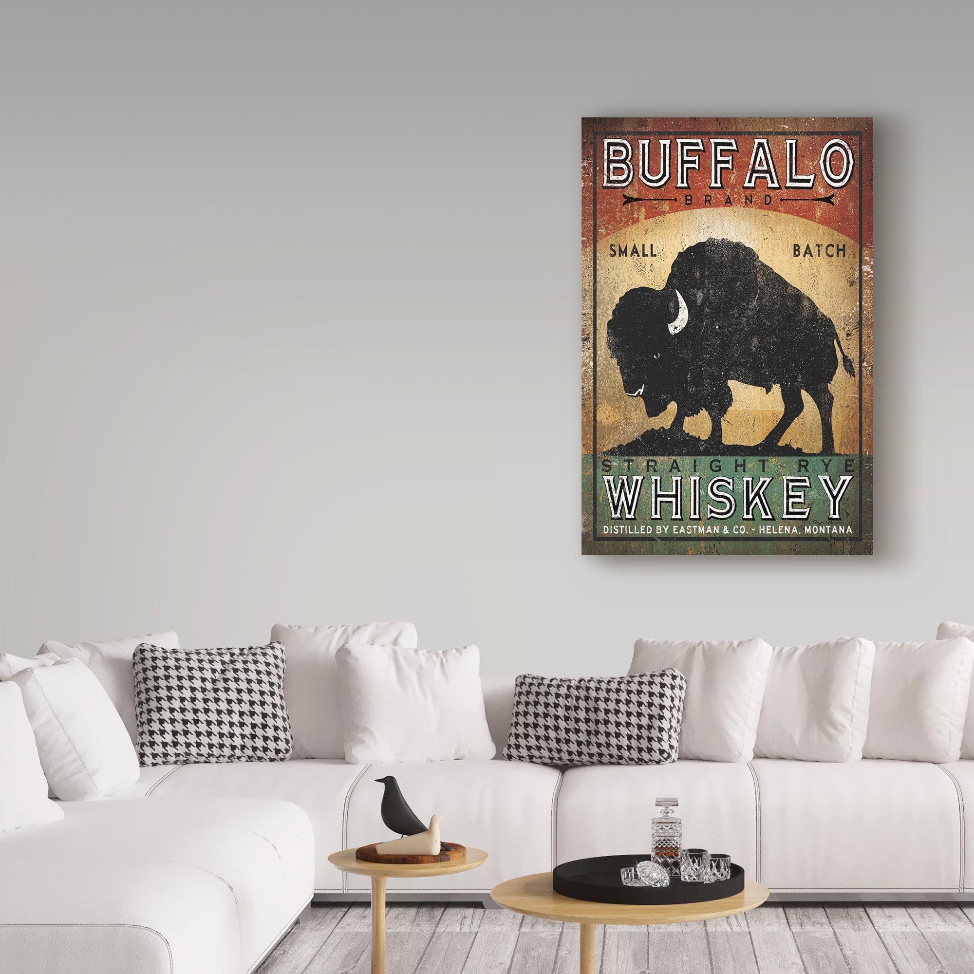 Trademark Fine Art 'Buffalo Whiskey' Canvas Art by Ryan Fowler
