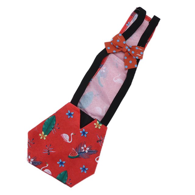 Pañales de pato con pajarita pañales de pollo para mascotas diseño generoso pajarita lavable costura exquisita para aves de corral ANGGREK Otros