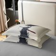 thumbnail image 4 of Erosebridal Housse de Couette 100 % Coton pour Garçon Anime, Lit Simple, Style Japonais Housse de Couette 100 % Coton Format Simple, Déco Anime Samouraï, Réversible (Sans Couette), 4 of 6