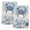 Mist Blue, variant on Blue Crab Coastal Kitchen Towels Set of 2, Beach Starfish Nautical Coral Vintage Absorbent Dish Towels for Kitchen, Microfiber Hand Towel, Quick Drying Tea Towel for Cleaning Decorative Dishcloths