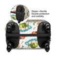thumbnail image 2 of Fuzoiu Cute Frog Print Suitcase Cover,Washable Luggage Covers for Suitcase,Elastic Luggage Protector Cover,Scratch Resistant Travel Suitcase Covers-Medium, 2 of 7