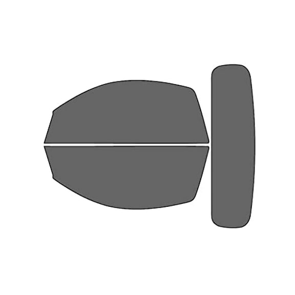 Rvinyl Window Tint Kit Compatible with Nissan 350Z 2004-2008 (Convertible) - Complete Precut Kit -