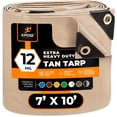 thumbnail image 1 of Tarp Xpose Safety, 213 x 305 cm, extra resistente, 12 mm, color tostado, 1 of 8