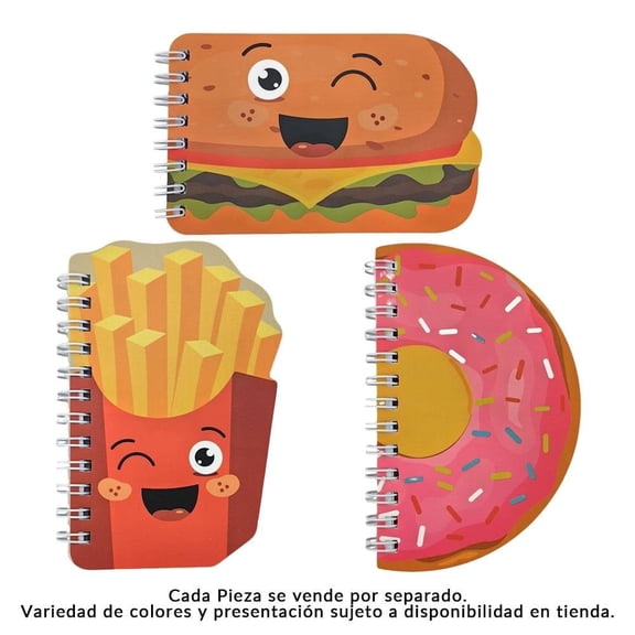 Libreta Prichos 60 Hojas Varios Modelos 1 Pieza