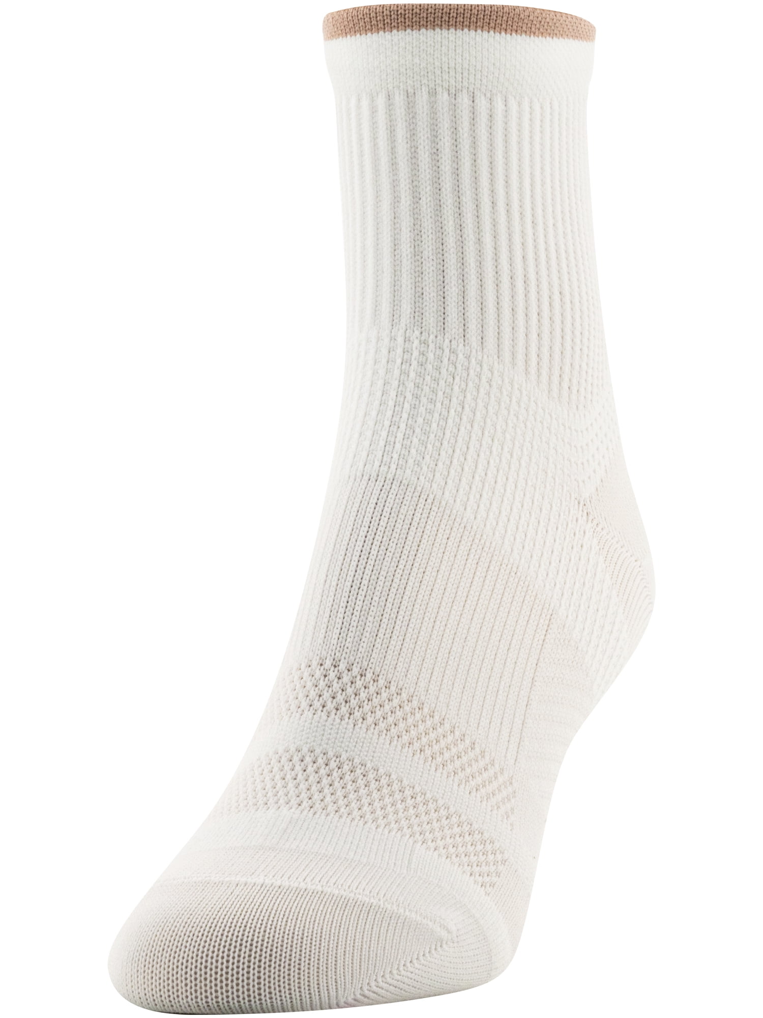 Peds Women's All Day Active Ankle Socks, 6 Pairs