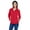 SPORT RED, variant on Team 365 TT80W Ladies Leader Soft Shell Jacket