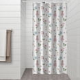 thumbnail image 2 of Princess Unicorn Flower Pattern Shower Curtain 36"x72" ,Bathroom Decorative Shower Curtains Set with 12 Hooks,Modern Waterproof Washable Shower Curtain, 2 of 6