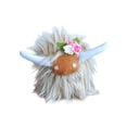 thumbnail image 1 of ICQOVD Highland Cow Plush Decorative Soft Tool Ornament, 1 of 6