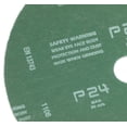 thumbnail image 3 of Discos de lijado Forney de 7 pulgadas, óxido de aluminio, 24 granos, paquete de 3, 3 of 3