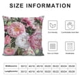 thumbnail image 5 of PHYHOO Throw Pillow Covers, Floral Decorative Cushion Flower , for for Summer Spring Wedding, 5 of 5
