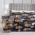 thumbnail image 3 of Adam Blanket Super Soft Air Conditioning Blankets Driver Collage for Bed Sofa Car 60"X50", 3 of 7