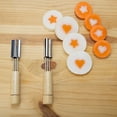 thumbnail image 3 of Sunjoy Tech Cookie Cutter DIY Cupcake Hole Cutter Stainless Steel Cake Core Remover Tool for Home Kitchen Bakery, 3 of 8