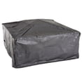 thumbnail image 4 of Pure Garden 32-Inch Outdoor Fire Pit with Screen, Cover, and Poker (Black), 4 of 5
