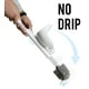 thumbnail image 4 of Escobilla de baño ELYPRO sin goteo con soporte higiénico blanco, 4 of 9