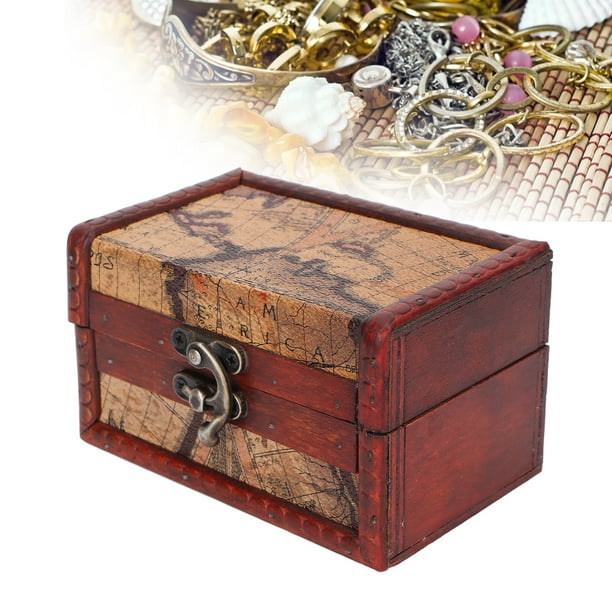 Mini wooden storage box outlet