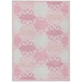 thumbnail image 2 of Addison Rugs Chantille Indoor/Outdoor Transitional Scrolls Pink Washable Rectangle Rug, 3' x 5', 2 of 6
