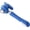 Blue, variant on Can Opener Manual Tin Opener Stainless Steel Heavy Duty, Oversized Hand-held Easy Rotary Knob, Safe Cut Manual Can Opener with Non-Slip Handle, Smoother Cut Sharp Blade for Seniors Kitchen Too, Black