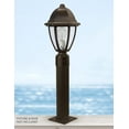 thumbnail image 3 of Solus 12, 24, or 36 inch Stub Post for Outdoor Lamp Fixtures – Aluminum Construction, .050" Wall Thickness – for Use with Pier Mount Surface Adapter (Sold Separately) – Made in USA (Bronze (12")), 3 of 8