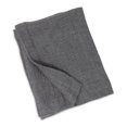 thumbnail image 1 of Living Textiles Cotton Muslin Textured Blanket - Grey, 1 of 7