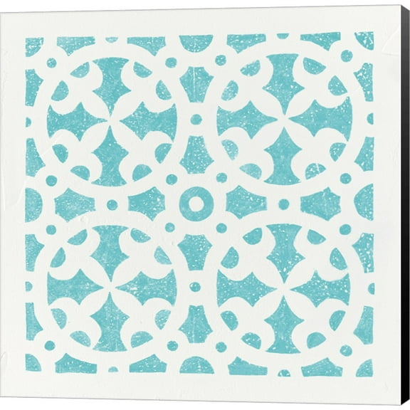 Great Art Now Hacienda Tile V by Moira Hershey Canvas Wall Art