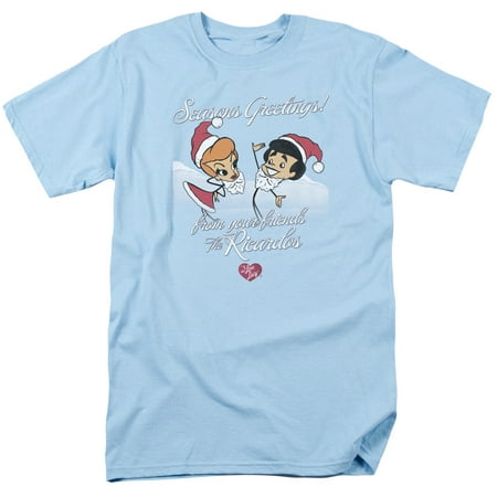 I Love Lucy - Animated Christmas - Short Sleeve Shirt -