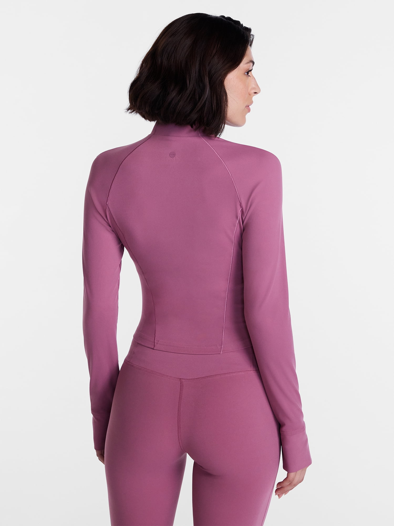 Avia Women's SoftSculpt Crop Jacket,Size XS-XXXL