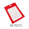 thumbnail image 4 of 100 Pieces Aftercare Bags Resealable Zipper Heat-resistant Ensure Freshness for Packing Coffee Beans Portable Mobile Phone Red 8x13cm, 4 of 6