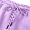 thumbnail image 5 of Gamivast Mens 2 Piece Tracksuits Long Sleeve Pullover Hoodie and Sweatpants Sweatsuit Set Casual Activewear Jogger Outfit for Fall Purple L, 5 of 7
