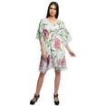 thumbnail image 3 of Moomaya Robe Courte de Caftan de Plage, Robe de Couverture Imprimée, Kaftan pour Femmes, Tenue de Plage, Couverture, 3 of 4