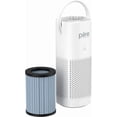 thumbnail image 1 of PureZone Mini Portable Air Purifier and Filter Bundle, Cordless True HEPA Filter Cleans Air & Eliminates 99.97% of Dust, Odors, & Allergens Close to You - Cars, School, & Office, 1 of 8