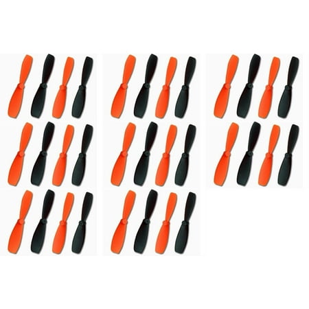 Image of HobbyFlip Ultra Durable 55mm Propeller Blades Main QR Ladybird-Z-01 Compatible with Blue Mini Drone 8 Pack