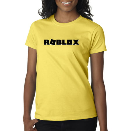 Trendy Usa Trendy Usa 1168 Women S T Shirt Roblox Block Logo
