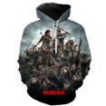 thumbnail image 2 of The Walking Dead Hoodies 3D Print Horror TV Drama Men Women Oversized Halloween Pullover Hooded Sweatshirts Streetwear Clothing, 2 of 5