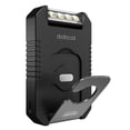 thumbnail image 3 of Tignapoo Banque d'Alimentation Solaire LED Rotative 4200mAh avec Panneau en Polysilicium Haute Efficacité, Compacte et Portable pour Aventures en Plein Air, Noir, 3 of 6