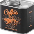 thumbnail image 2 of Latas de café en grano de 150g, recipiente hermético para café, preservación de la frescura (negro) Likrtyny  Para estrenar, 2 of 4