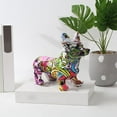 thumbnail image 2 of Estatuas de Corgi simples, coloridas, coleccionables, de resina, simulación de animal, estatua de perro para Estilo 1, 2 of 9