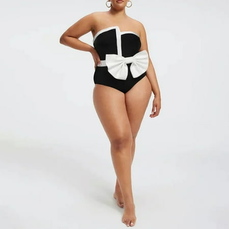 Women Solid Fashion Conservative Chest Pads Sleeveless Bikinis  Soft Lycra Material  Seamless Design  For Beach/Swimming  Supportive  Underwire Bra  Comfortable Fit  Plus Size Women Pants | Sopatenor