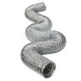 Deflecto F0425 Aluminum Flex Duct (5ply Supurrflex Ducting; 25ft