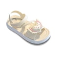 thumbnail image 4 of Liyamei Soft Flat Sole Girls Sandals Fashion Comfortable Design Lightweight Casual Summer Footwear For Toddler Kids Girls School Sandals Open Toe Size 8.5, 4 of 4