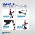 thumbnail image 3 of Stamina WIRK Upright Exercise Bike Workstation and Standing Desk, 300 lb. Weight Capacity, 3 of 6