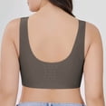 thumbnail image 4 of Njagoc3 Wireless Bras for Women Solid Color Wide Straps Bra Push Up Bra Breathable Everyday Bra, 4 of 6