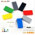 thumbnail image 1 of 50pcs/lot DIY Blocks Building Bricks Smooth 1X2 Educational Assemblage Construction Toys for Children Size Compatible With Brand Powder Blue, 1 of 5
