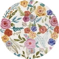thumbnail image 2 of Rugs.com Blossom Collection Rug – 10 Ft Round Ivory Medium Rug Perfect For Kitchens, Dining Rooms, 2 of 8